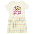 thumbnail image 1 of Inktastic I'm Bananas over You Girls Toddler Dress, 1 of 5