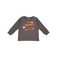 thumbnail image 1 of Inktastic I'm Daddy's Favorite with Arrow and Hearts in Pink Boys or Girls Long Sleeve Toddler T-Shirt, 1 of 5