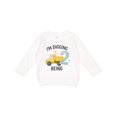 thumbnail image 1 of Inktastic I'm Digging Being 2 Birthday Truck Toddler Sweatshirt, 1 of 4