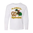 thumbnail image 1 of Inktastic I'm Excited for Oktoberfest with Cute Hedgehog Long Sleeve Youth T-Shirt, 1 of 5