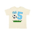 thumbnail image 1 of Inktastic I'm Five Fifth Birthday Soccer Boys or Girls Toddler T-Shirt, 1 of 5