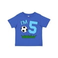 thumbnail image 1 of Inktastic I'm Five Fifth Birthday Soccer Boys or Girls Toddler T-Shirt, 1 of 5