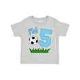 thumbnail image 1 of Inktastic I'm Five Fifth Birthday Soccer Boys or Girls Toddler T-Shirt, 1 of 5