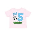 thumbnail image 1 of Inktastic I'm Five Fifth Birthday Soccer Boys or Girls Toddler T-Shirt, 1 of 5