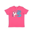 thumbnail image 1 of Inktastic I'm Five Fifth Birthday Unicorn Youth T-Shirt, 1 of 5