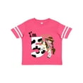thumbnail image 1 of Inktastic I'm Five-cowgirl Riding Horse Birthday Girls Toddler T-Shirt, 1 of 5