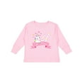 thumbnail image 1 of Inktastic I'm Four Cute Unicorn 4th Birthday Boys or Girls Long Sleeve Toddler T-Shirt, 1 of 5