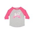 thumbnail image 1 of Inktastic I'm Four- Cute Unicorn 4th Birthday Boys or Girls Toddler T-Shirt, 1 of 5