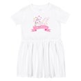 thumbnail image 1 of Inktastic I'm Four Cute Unicorn 4th Birthday Girls Toddler Dress, 1 of 5