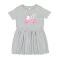 thumbnail image 1 of Inktastic I'm Four Cute Unicorn 4th Birthday Girls Toddler Dress, 1 of 5
