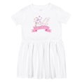 thumbnail image 1 of Inktastic I'm Four Cute Unicorn 4th Birthday Girls Toddler Dress, 1 of 5