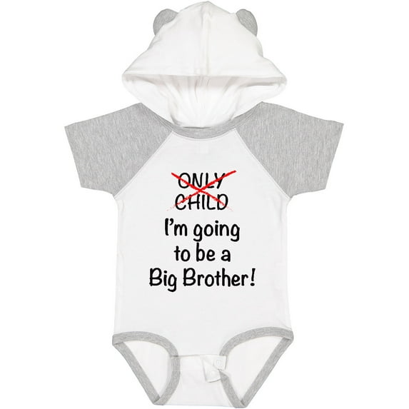 Inktastic I'm Going to Be a Big Brother Boys Baby Bodysuit