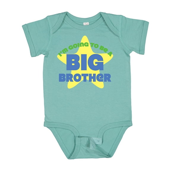 Inktastic I'm Going to Be a Big Brother Boys Baby Bodysuit