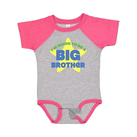 Inktastic I'm Going to Be a Big Brother Boys Baby Bodysuit