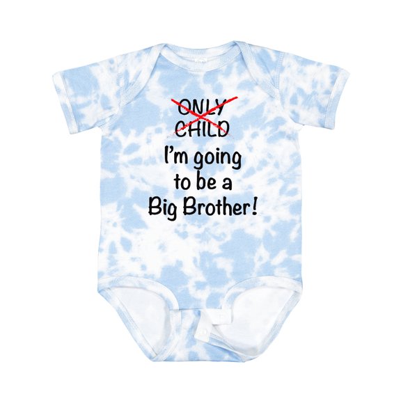 Inktastic I'm Going to Be a Big Brother Boys Baby Bodysuit