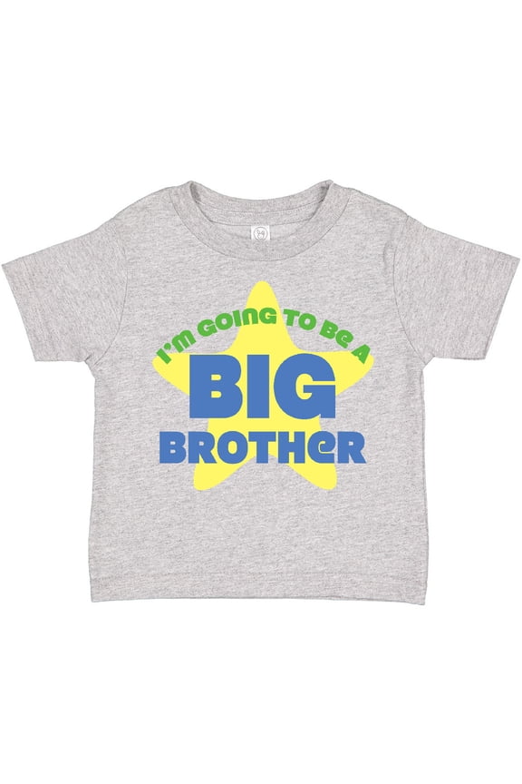 I'm Going to Be a Big Brother Boys Toddler T-Shirt