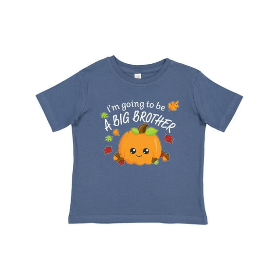 Inktastic I'm Going to Be a Big Brother- Cute Halloween Pumpkin Boys Baby T-Shirt
