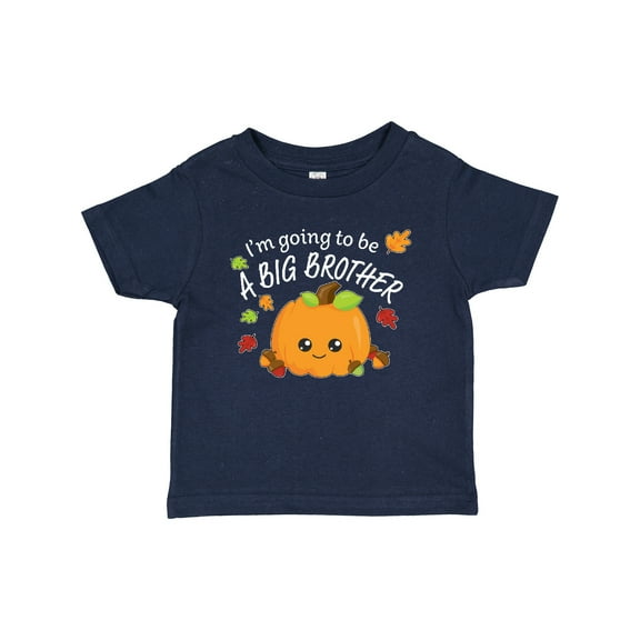 Inktastic I'm Going to Be a Big Brother- Cute Halloween Pumpkin Boys Baby T-Shirt