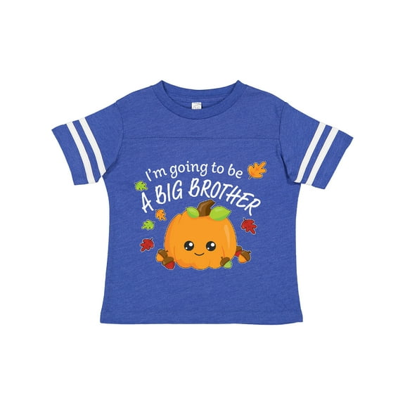 Inktastic I'm Going to Be a Big Brother Cute Halloween Pumpkin Boys Toddler T-Shirt