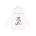 thumbnail image 1 of Inktastic I'm Going to Be a Big Brother Toddler Hoodie, 1 of 4
