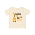 thumbnail image 1 of Inktastic I'm Going to Be a Big Sister Giraffe Girls Baby T-Shirt, 1 of 5