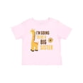 thumbnail image 1 of Inktastic I'm Going to Be a Big Sister Giraffe Girls Baby T-Shirt, 1 of 5