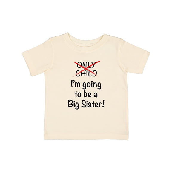 Inktastic I'm Going to Be a Big Sister Girls Baby T-Shirt