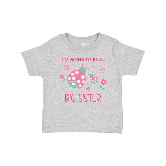 Inktastic I'm Going to Be a Big Sister Girls Baby T-Shirt