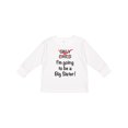 thumbnail image 1 of Inktastic I'm Going to Be a Big Sister Girls Long Sleeve Toddler T-Shirt, 1 of 5