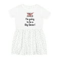 thumbnail image 1 of Inktastic I'm Going to Be a Big Sister Girls Toddler Dress, 1 of 5