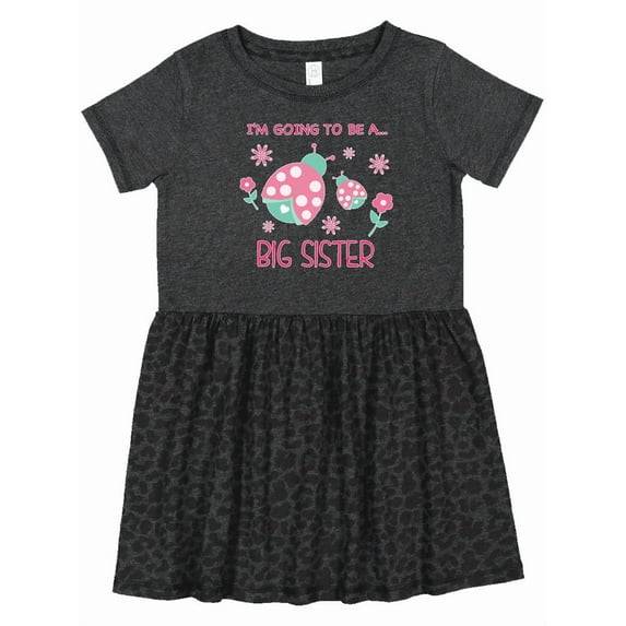 Inktastic I'm Going to Be a Big Sister Girls Toddler Dress