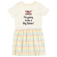 thumbnail image 1 of Inktastic I'm Going to Be a Big Sister Girls Toddler Dress, 1 of 5