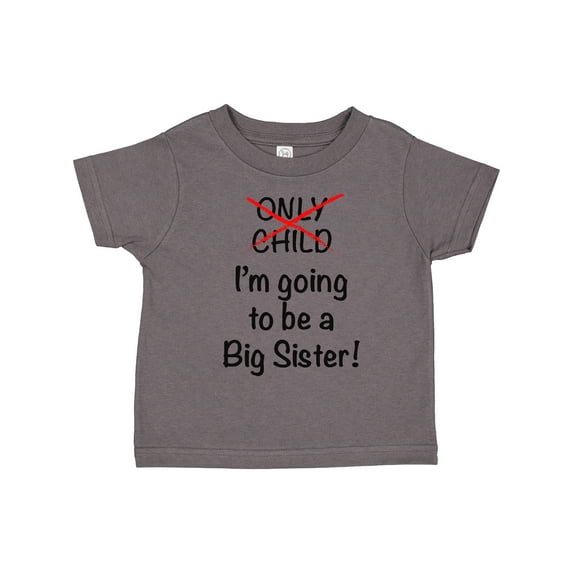 Inktastic I'm Going to Be a Big Sister Girls Toddler T-Shirt