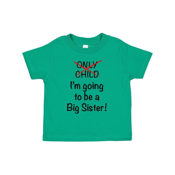 Inktastic I'm Going to Be a Big Sister Girls Toddler T-Shirt
