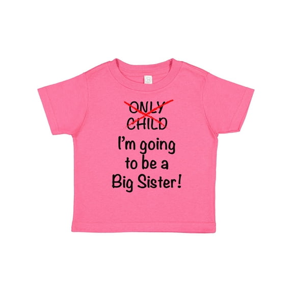Inktastic I'm Going to Be a Big Sister Girls Toddler T-Shirt