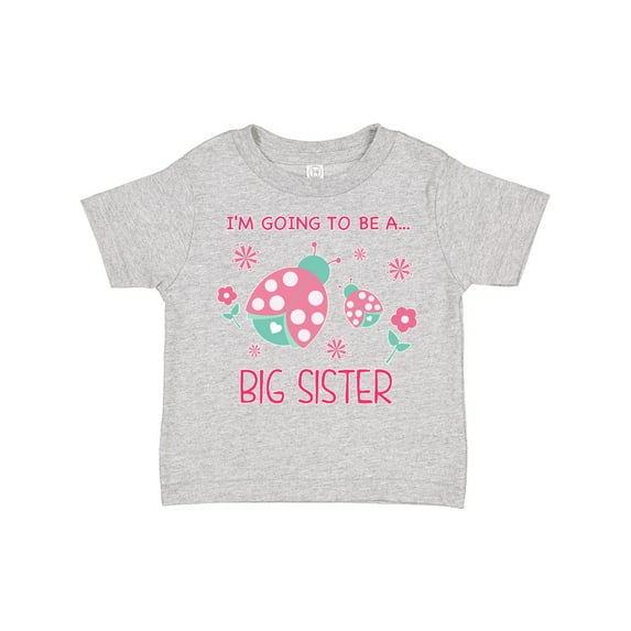 Inktastic I'm Going to Be a Big Sister Girls Toddler T-Shirt
