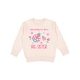thumbnail image 1 of Inktastic I'm Going to Be a Big Sister Toddler Sweatshirt, 1 of 4