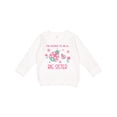 thumbnail image 1 of Inktastic I'm Going to Be a Big Sister Toddler Sweatshirt, 1 of 4