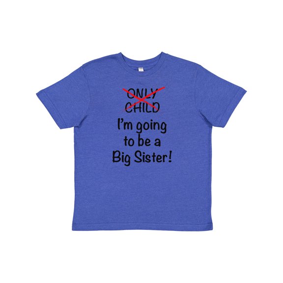 Inktastic I'm Going to Be a Big Sister Youth T-Shirt