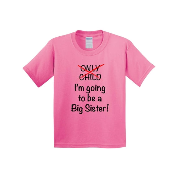 Inktastic I'm Going to Be a Big Sister Youth T-Shirt