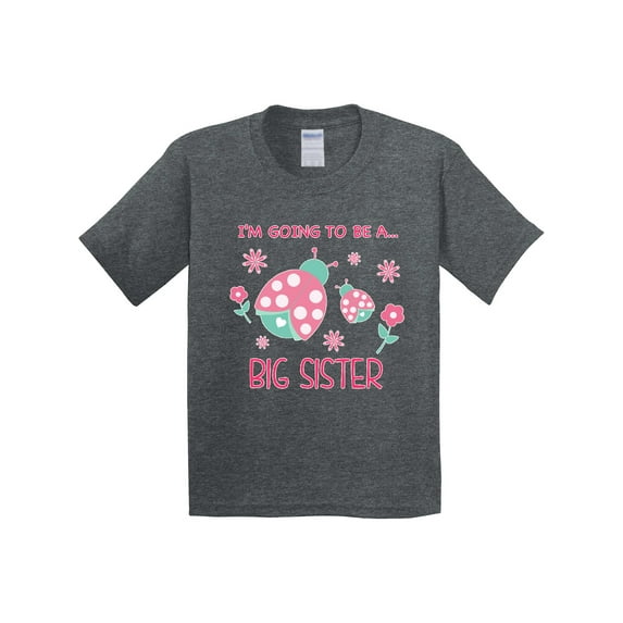 Inktastic I'm Going to Be a Big Sister Youth T-Shirt