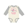 thumbnail image 1 of Inktastic I'm Going to Be a Big Sister in March Girls Long Sleeve Baby Bodysuit, 1 of 5