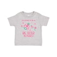 thumbnail image 1 of Inktastic I'm Going to Be a Big Sister in March Girls Toddler T-Shirt, 1 of 5