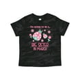 thumbnail image 1 of Inktastic I'm Going to Be a Big Sister in March Girls Toddler T-Shirt, 1 of 5
