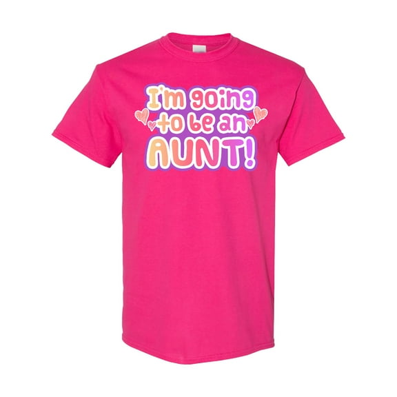 Inktastic I'm Going to Be an Aunt T-Shirt