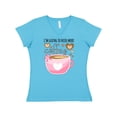 thumbnail image 1 of Inktastic I'm Going to Need More Coffee with Cute Pink Coffee Cup Women's V-Neck T-Shirt, 1 of 5