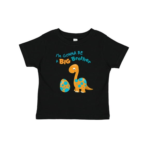 Inktastic I'm Gonna Be a Big Brother Dino Boys Baby T-Shirt