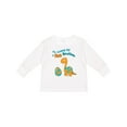 thumbnail image 1 of Inktastic I'm Gonna Be a Big Brother Dino Boys Long Sleeve Toddler T-Shirt, 1 of 5