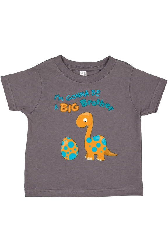 I'm Gonna Be a Big Brother Dino Boys Toddler T-Shirt