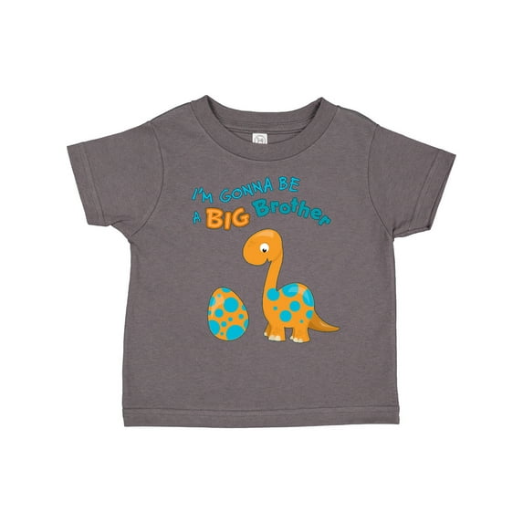 Inktastic I'm Gonna Be a Big Brother Dino Boys Toddler T-Shirt